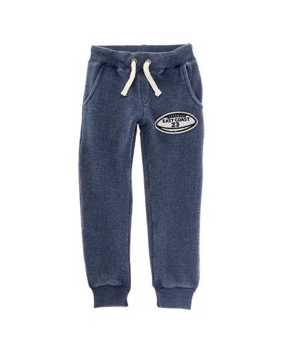 Vintage Havana Kids' Football Patch Jogger In Blue