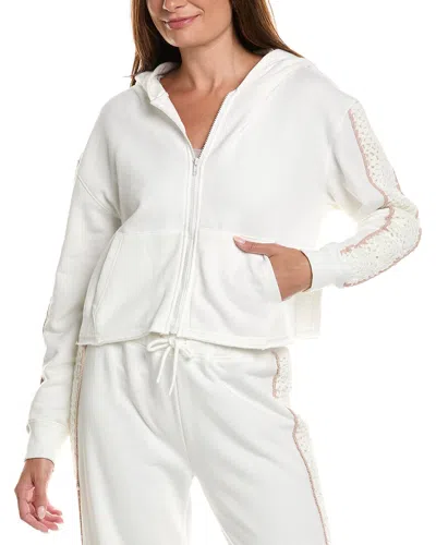 Vintage Havana French Terry Jacket In White