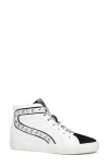 Vintage Havana Gadol High Top Sneaker In Black/white Multi