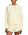 Vintage Havana Garment Dye Embroidered Hoodie In Lemonade