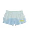 Vintage Havana Girls' Embroidered Happy Shorts - Big Kid In Blue