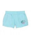 Vintage Havana Girls' Heart & Stripes Shorts - Big Kid In Blue