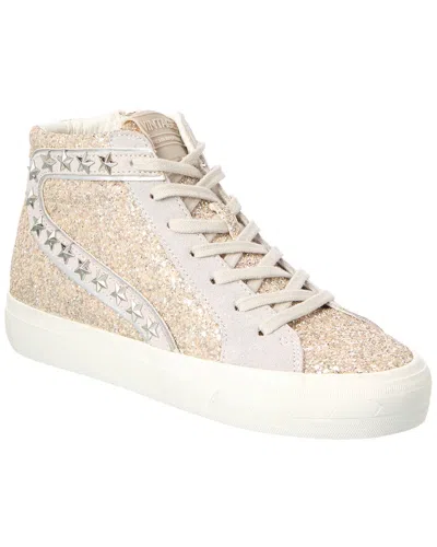 Vintage Havana Hailey High Suede Sneaker In Neutral