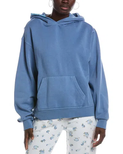 Vintage Havana Heavyweight Garment Dye Hoodie In Blue