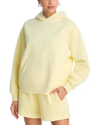 Vintage Havana Heavyweight Garment Dye Hoodie In Yellow