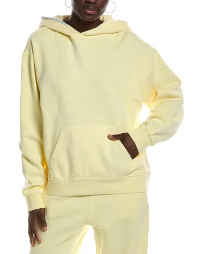 Vintage Havana Heavyweight Garment Dye Hoodie In Yellow
