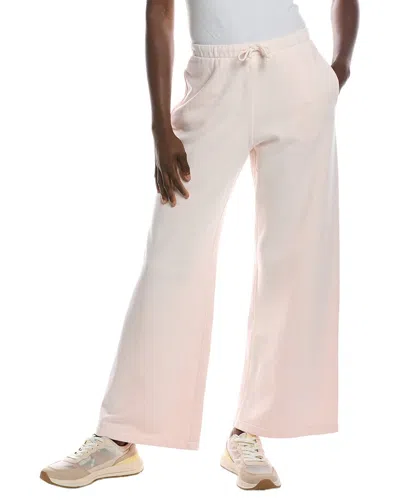 Vintage Havana Heavyweight Garment Wide Leg Pant In Pink