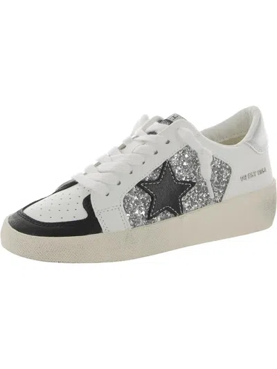 Vintage Havana Jazmin Womens Unique Trademark Metallic Details Casual And Fashion Sneakers In White