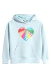 Vintage Havana Kids' Amour Love Cloud Graphic Hoodie In Sailboat Blue