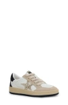 Vintage Havana Kids' Ariella Sneaker In White Taupe Glitter
