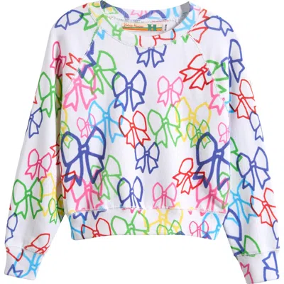 Vintage Havana Kids' Bow Print Sweatshirt