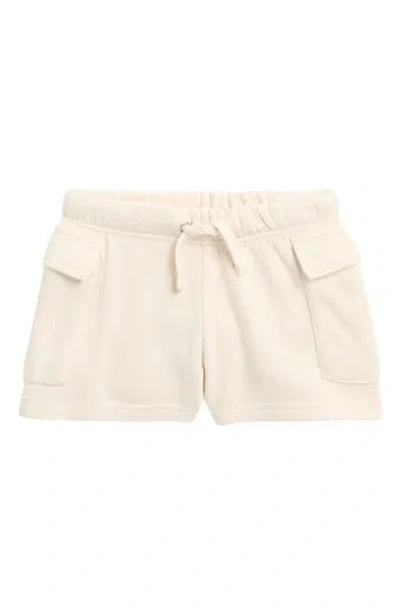 Vintage Havana Kids' Burnout Cargo Shorts In Pink