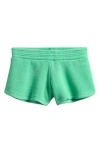 Vintage Havana Kids' Burnout Shorts In Green