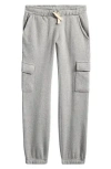 Vintage Havana Kids' Cargo Joggers In Gray