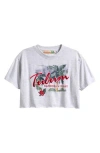 Vintage Havana Kids' Emb Tulum T-shirt In Gray