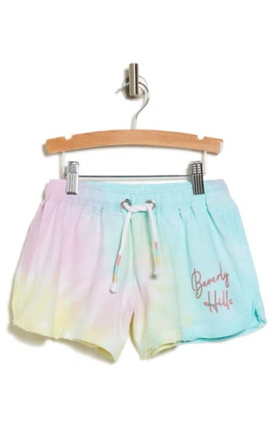 Vintage Havana Kids' Love Is Everything Shorts In Cotton Candy