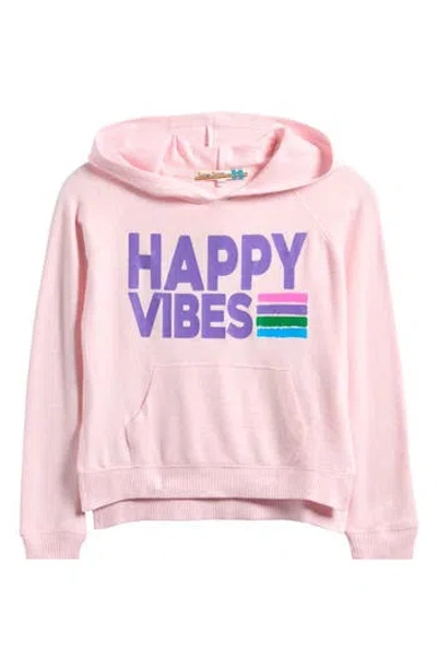 Vintage Havana Kids' Love More Hoodie In Paradise Pink
