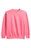 Vintage Havana Kids' Oversize Sweatshirt In Neon Pink
