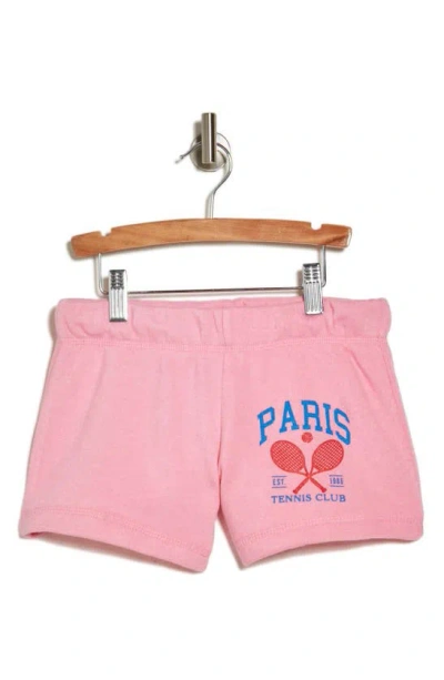 Vintage Havana Kids' Paris Pull-on Shorts In Pink