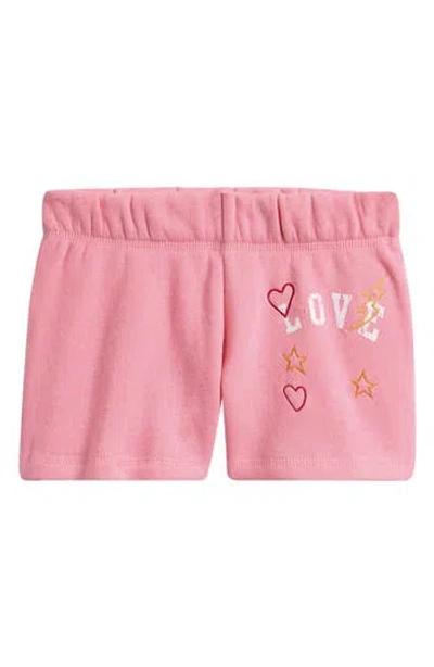 Vintage Havana Kids' Pull-on Shorts In Pink