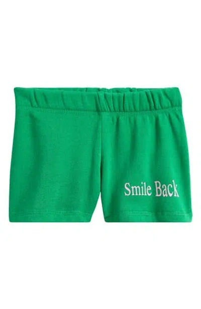 Vintage Havana Kids' Pull-on Shorts In Green