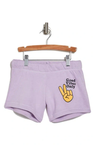 Vintage Havana Kids' Pull-on Shorts In Violet