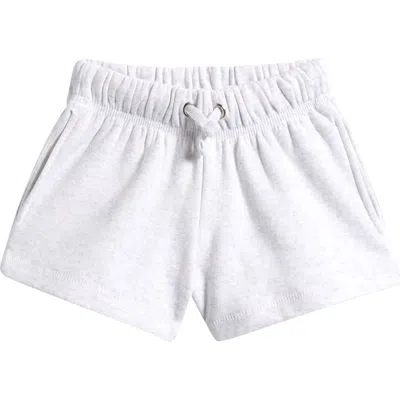 Vintage Havana Kids' Raw Edge Shorts In Ash Grey