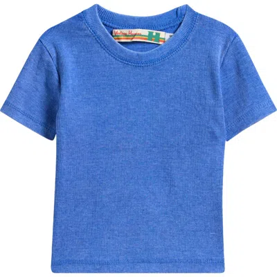 Vintage Havana Kids' Rib Knit Baby Tee In Blue
