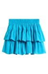 Vintage Havana Kids' Ruffle Skort In Blue