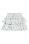 Vintage Havana Kids' Ruffle Skort In Blue