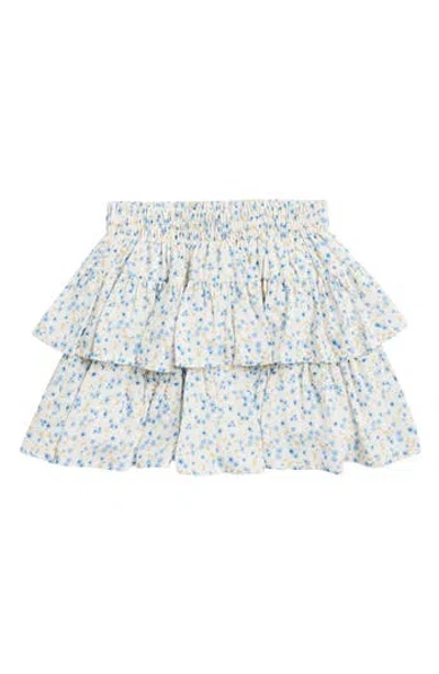 Vintage Havana Kids' Ruffle Skort In Blue