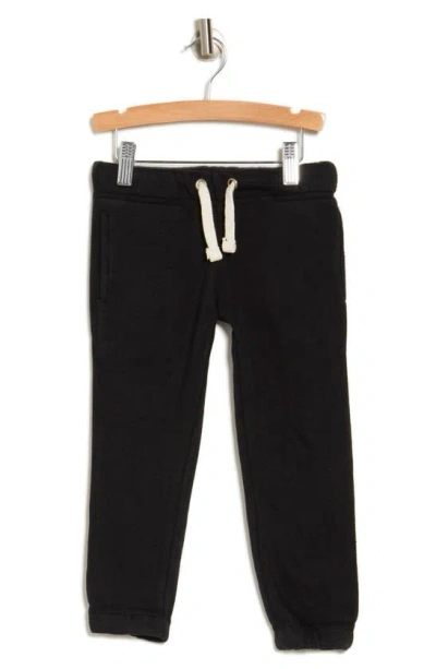 Vintage Havana Kids' Scrunch Burnout Sweatpants In Black