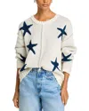 Vintage Havana Star Sweater In Ivory In Multi
