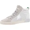 Vintage Havana Lester 6 Womens Cushioned Footbed Leather High-top Sneakers In Multi