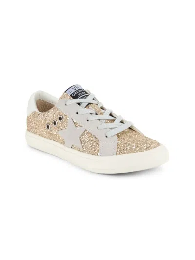 Vintage Havana Kids' Little Girl's & Girl's Blair Glitter Sneakers In Glitter Multi