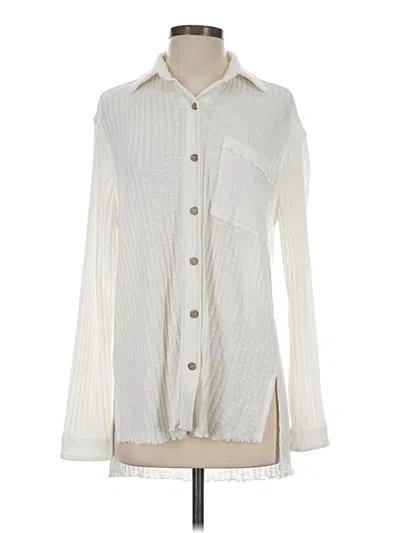 Pre-owned Vintage Havana Long Sleeve Blouse In Ivory