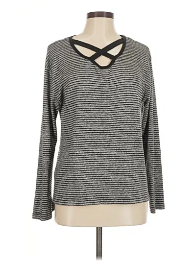 Pre-owned Vintage Havana Long Sleeve T-shirt In Gray