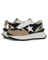 Vintage Havana Major 22 Mesh Sneakers In Black Mesh/gold/taupe