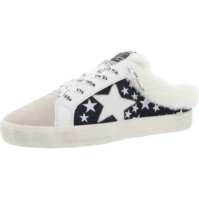 Vintage Havana Mellow Womens Mixed Media Leather Casual And Fashion Sneakers In Multi
