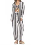 Vintage Havana Metallic Button Shirt In Black/white/grey In Gray