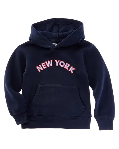 Vintage Havana Kids' New York Hoodie In Blue