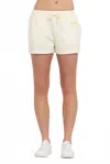 Vintage Havana No Bad Day Shorts In Yellow In White