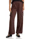 Vintage Havana Noah Leopard Pants In Brown In Brown