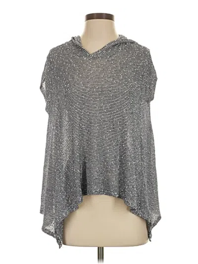 Pre-owned Vintage Havana Poncho In Gray