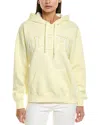 Vintage Havana Print Hoodie In Yellow
