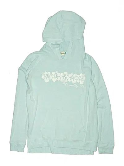 Pre-owned Vintage Havana Kids' Pullover Hoodie In Blue