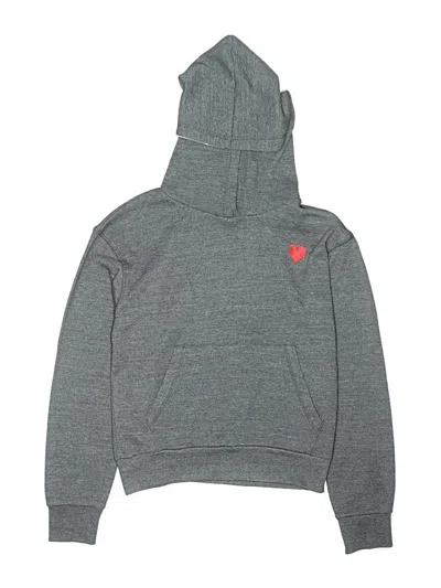 Pre-owned Vintage Havana Kids' Pullover Hoodie In Gray