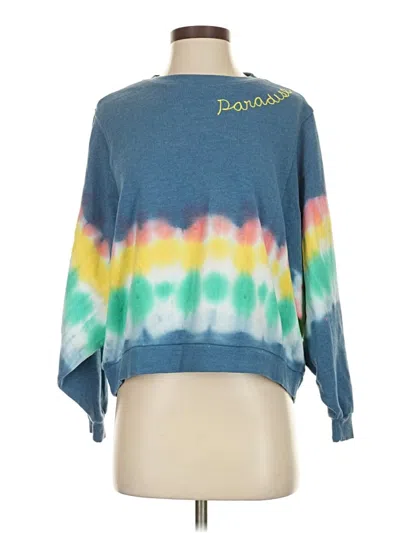Pre-owned Vintage Havana Pullover Sweater In Blue