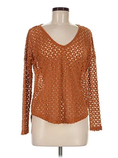 Pre-owned Vintage Havana Pullover Sweater In Brown