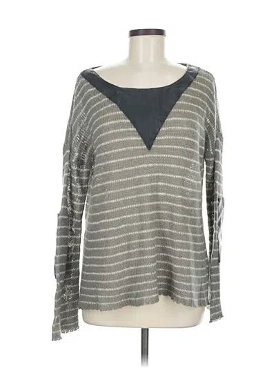 Pre-owned Vintage Havana Pullover Sweater In Gray